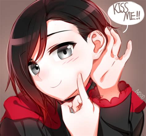 She doesn't exactly know I'm a Faunus. . Ruby rose x male reader
